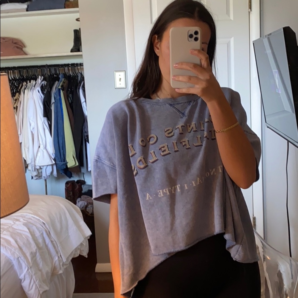 All Saints Crewneck Poncho